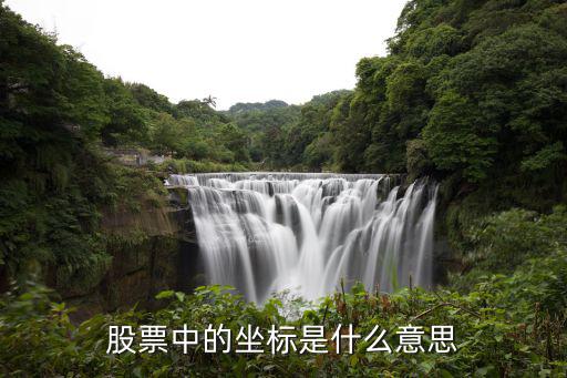 股票中的坐标是什么意思