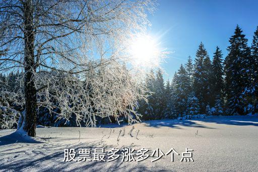 股票最多涨多少个点