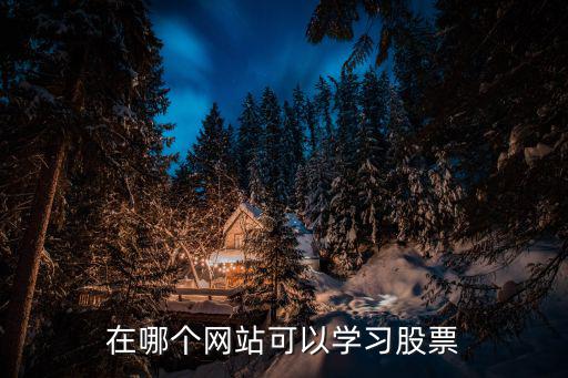 什么网站学股票好，股票入门基础知识去哪个网站学习是比较好的