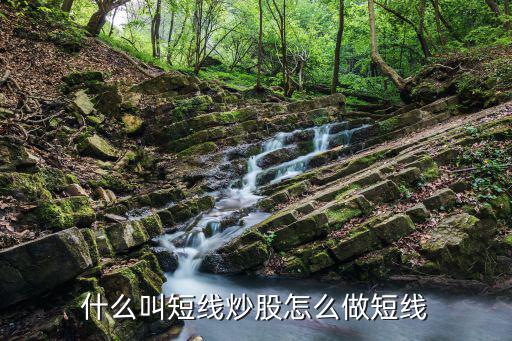 什么叫短线炒股怎么做短线