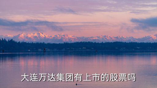 大连万达集团有上市的股票吗