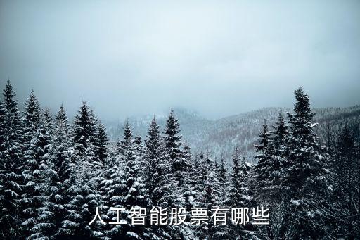 人工智能股票有哪些