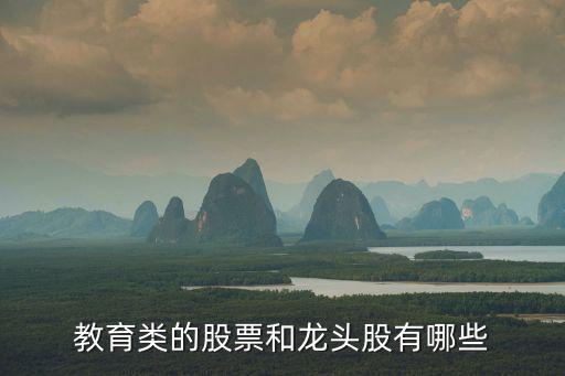 教育类的股票和龙头股有哪些