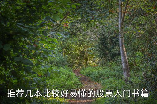 推荐几本比较好易懂的股票入门书籍
