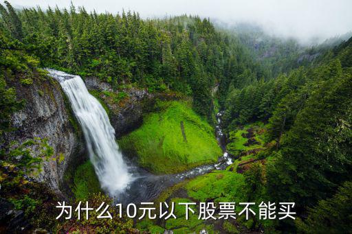 为什么10元以下股票不能买