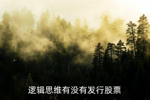 逻辑思维有没有发行股票
