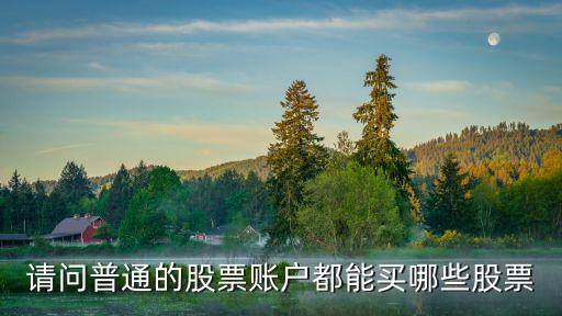 证券账户有什么股票，证劵开户开什么股票的账户