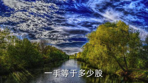 一手等于多少股