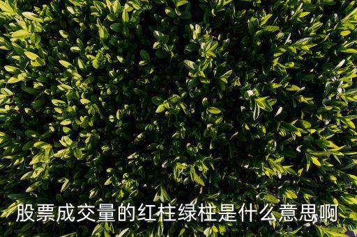股票mcd红绿柱代表什么，股票macd线红柱绿柱子长代表什么意思