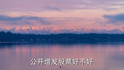 股票增发有什么讲究，公开增发股票好不好