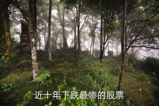 近十年下跌最惨的股票