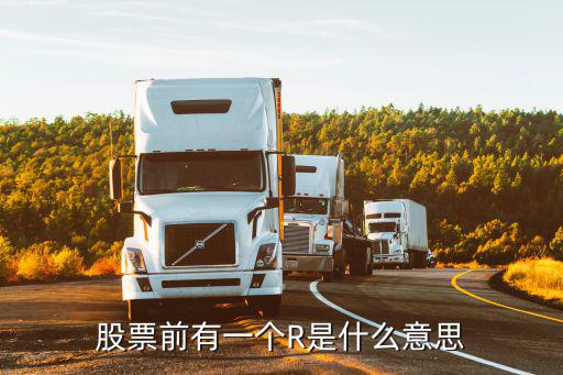 股票前有一个R是什么意思