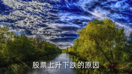 股票上升下跌的原因