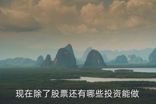 现在除了股票还有哪些投资能做