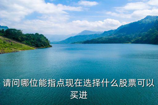 什么股票可以大举买入，请问哪位能指点现在选择什么股票可以买进