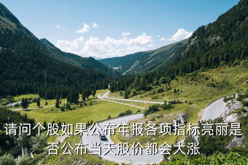 股票出年报会有多少涨停，如果一个股票季报或者年报比较好会怎么个情况会大涨吗谁能帮
