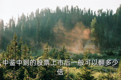 中签股票涨了多少倍，股票中签能赚多少