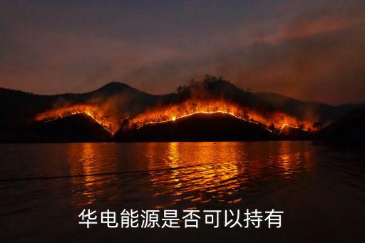 华电能源是否可以持有