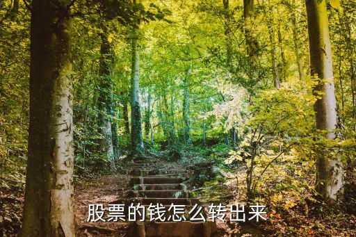 股票的钱怎么转出来