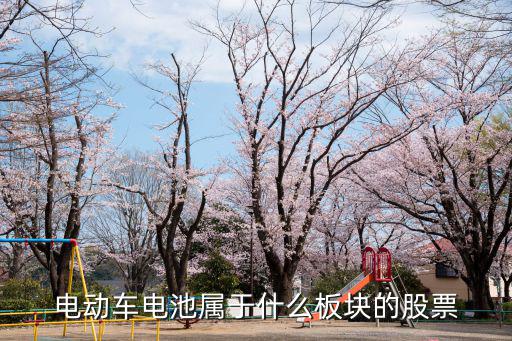 电动车电池属于什么板块的股票