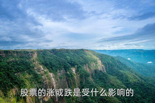股票的趋势受什么影响，股票的涨或跌是受什么影响的