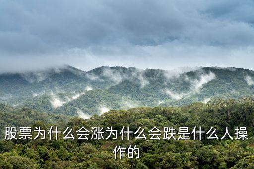 股票上市为什么会涨跌，股票涨跌的原因