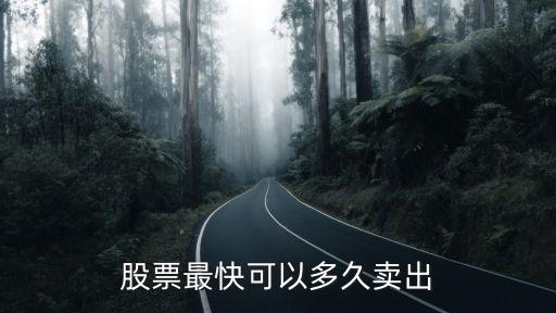 股票最快可以多久卖出