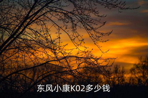 东风小康K02多少钱