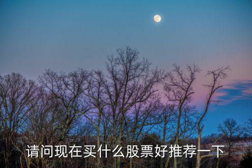 请问现在买什么股票好推荐一下