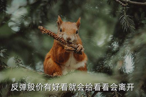 反弹股价有好看就会给看看会离开