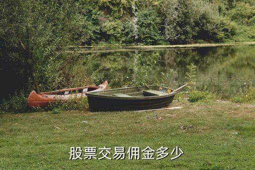 股票交易佣金多少