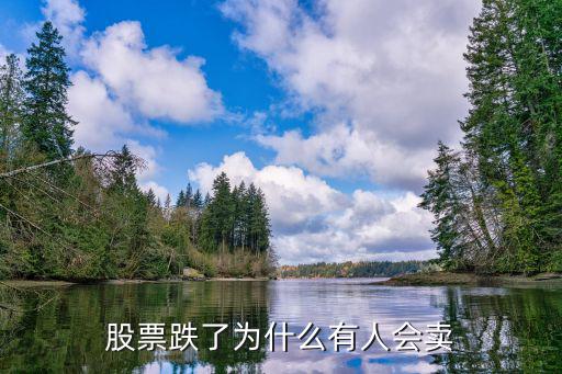 股票跌了为什么有人会卖