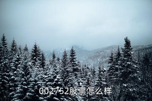 002752股票怎么样