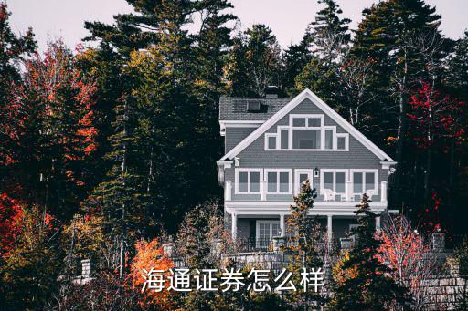 海通证券怎么样
