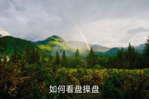 股票怎么看盘，股票怎么看盘