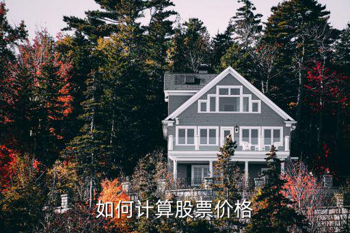 如何计算股票价格