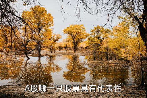 什么是代表性股票，沪深a股有代表性的股票都是什么行业