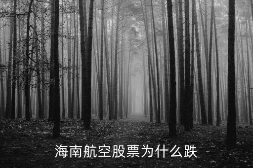 海南航空股票为什么跌