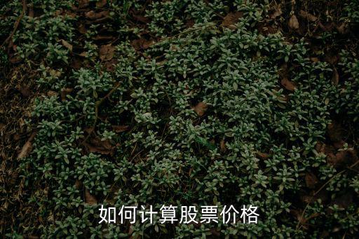 股票市价怎么算，股票市值怎么计算