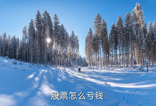 股票怎么亏钱