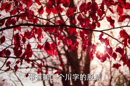 什么股票名字带二字，带字股票名称