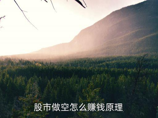 股市做空怎么赚钱原理