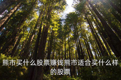 熊市买什么股票赚钱熊市适合买什么样的股票