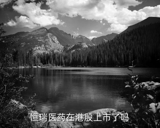 恒瑞医药在港股上市了吗