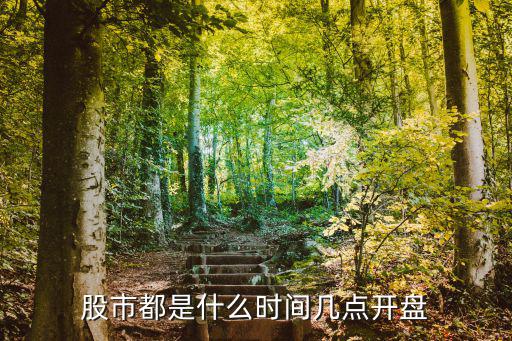 股市都是什么时间几点开盘