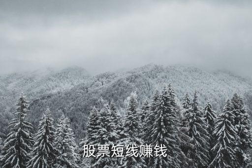 股票短线能做什么赚钱，短线股票的赚钱方法