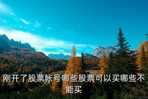 刚开户什么股票卖不了，开户股票交易不了