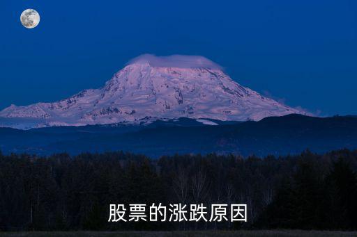 股票的涨跌原因