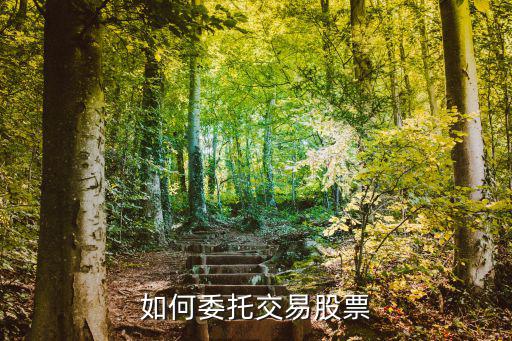 如何委托交易股票