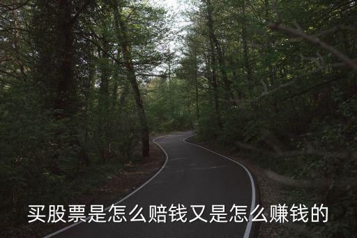 股票是怎么赚钱赔钱的，股票是怎样赚钱和赔钱的